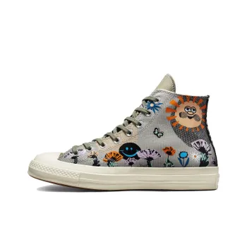 Converse Chuck Taylor All Star 70 Hi Floral Much Love Slate Egret