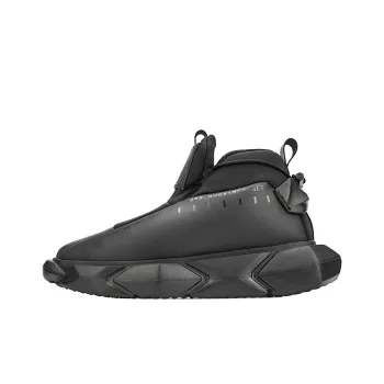 NORVINCY Chunky Sneakers Unisex Low Top Black