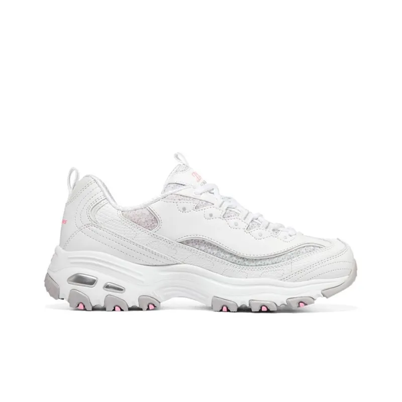 Skechers D'Lites 1.0 'White Pink' Women's-1