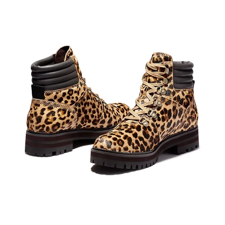 Timberland London Square Mid Hiker Boots 'Brown Leopard Print' Women's-2