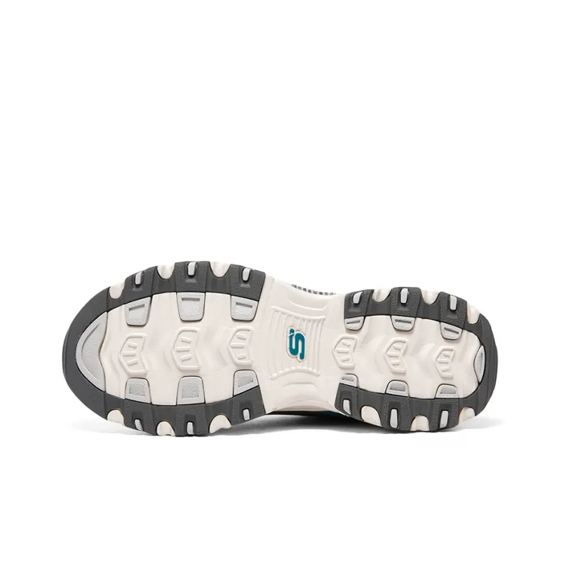 Skechers D'lites 1.0 Sneakers 'Beige Grey Blue'-4