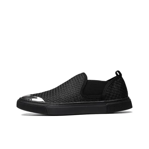 YEDANI Low-Top Canvas Shoes Men's Black