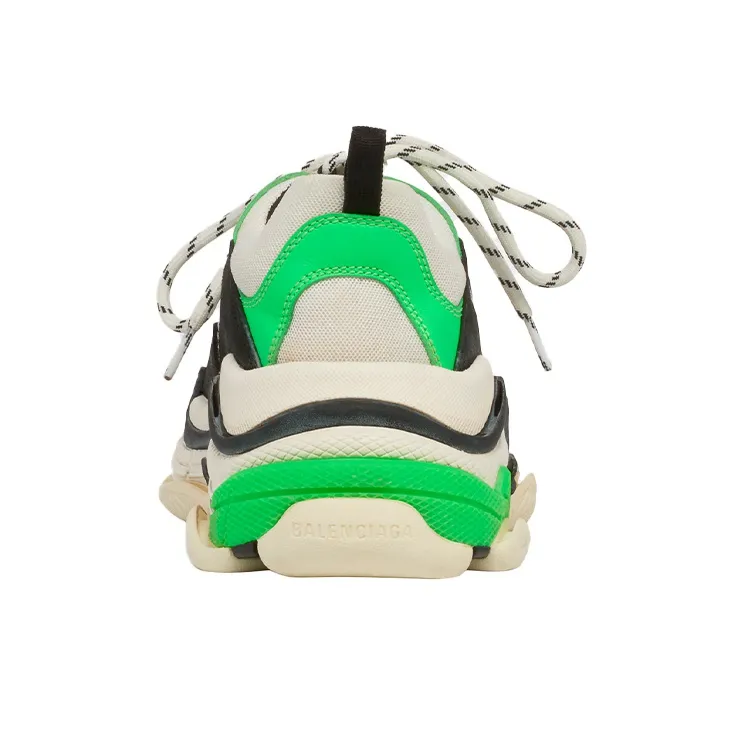Balenciaga Triple S Green Black-4