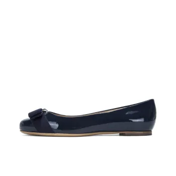 FERRAGAMO Varina Women's Casual Shoes Women's Dark Blue