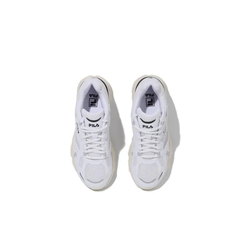 FILA Ray Cushioning Wear Resistant Low Top Casual Shoes Unisex White Korean Style-2
