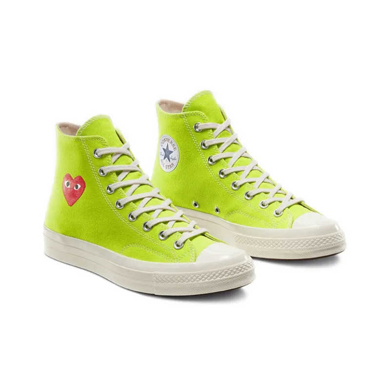 Converse Chuck Taylor All Star 70 Hi Comme Des Garcons Play Bright Green-2