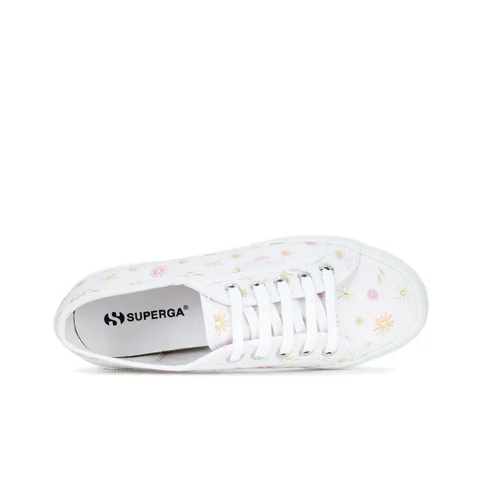 SUPERGA Low-Top Canvas Shoes Women's White-2