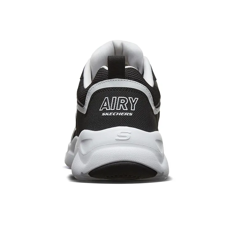 Skechers D'Lites Airy 'Black White' Women's-6