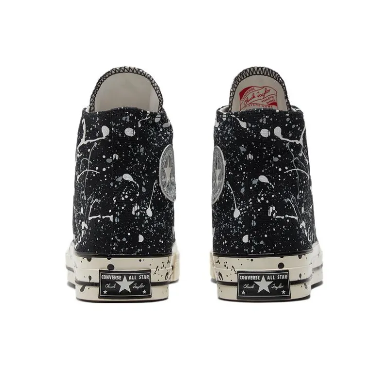 Converse Chuck Taylor All Star 70 Hi Archive Paint Splatter Black White-4