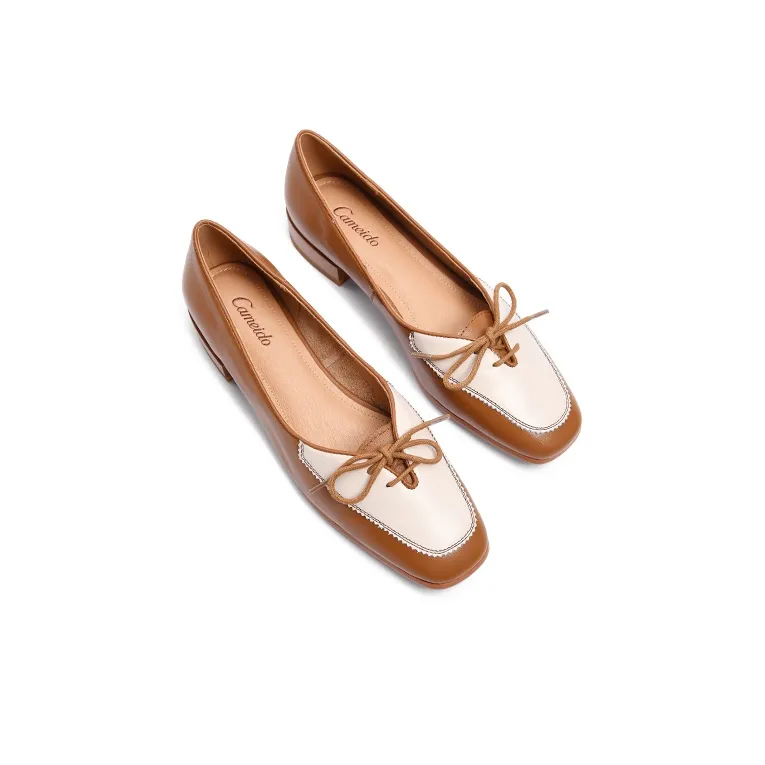CAMEIDO Women's Casual Shoes Women's Apricot-3