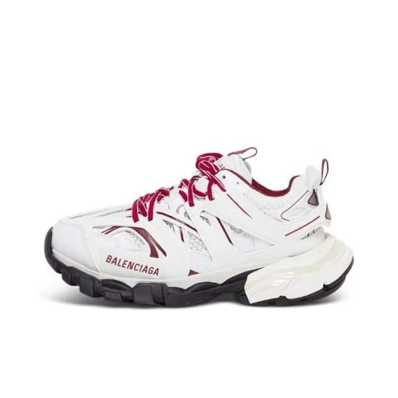 Balenciaga Track Sneaker 'White Red' Women's-0