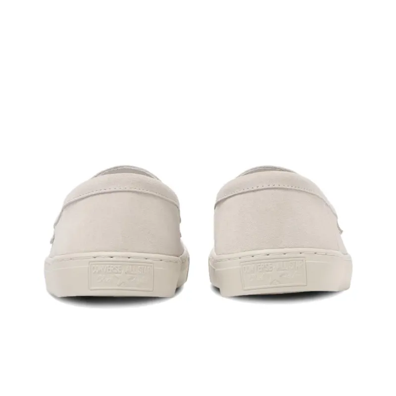 Converse All Star Coupe Loafer Suede Anti Slip Wear Resistant Low Top Canvas Shoes Unisex Ecru Japan Version-4