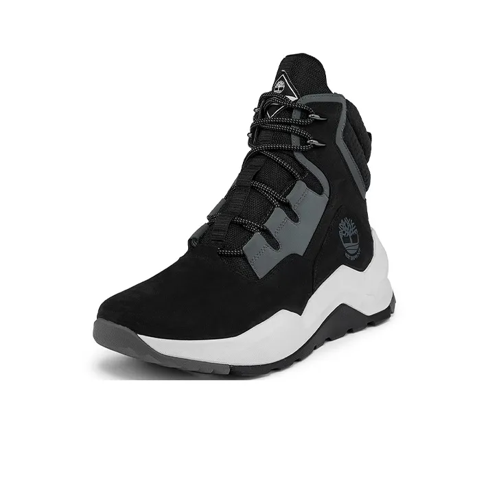 Timberland Madbury Side Zip Waterproof Boot 'Black Nubuck'-2