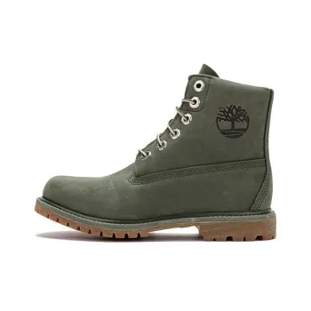 Timberland Nellie 6 Inch Waterproof Boots 'Dark Green Nubuck' Women's