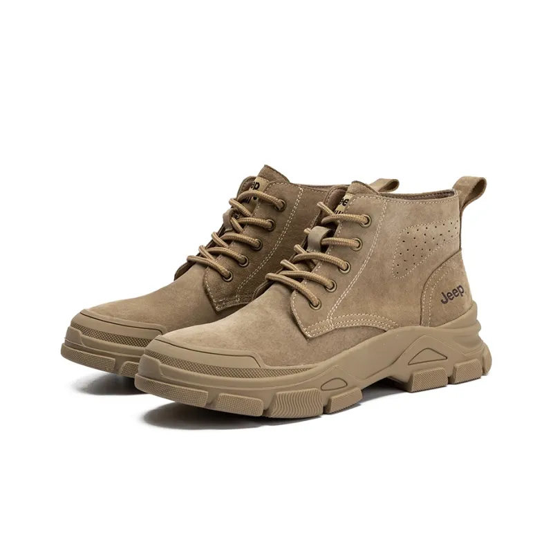 Jeep Outdoor Boots Women's High Top Sand-1