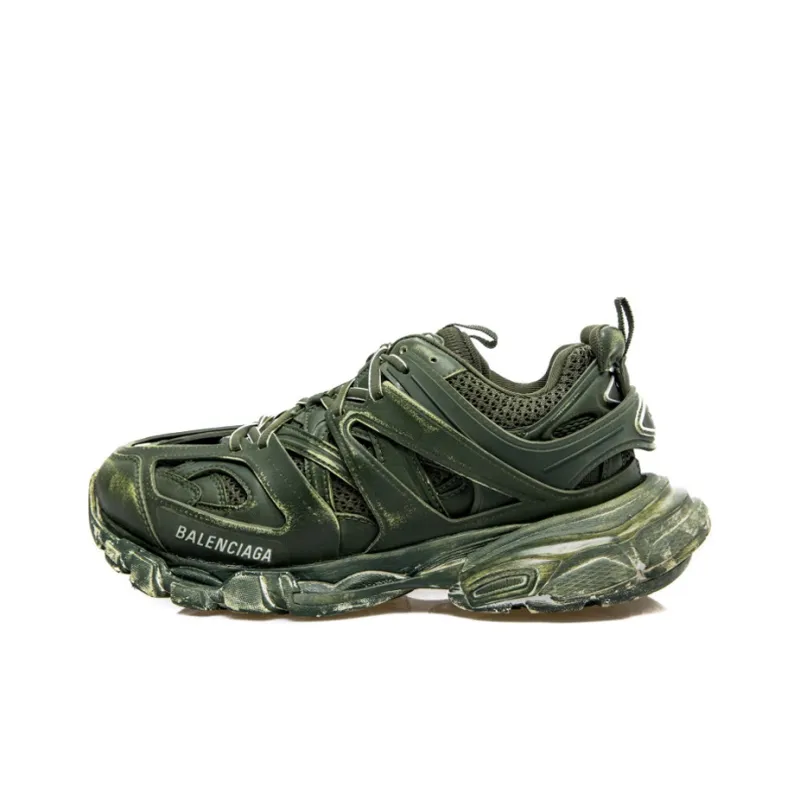 Balenciaga Track Sneaker 'Faded Green'-0