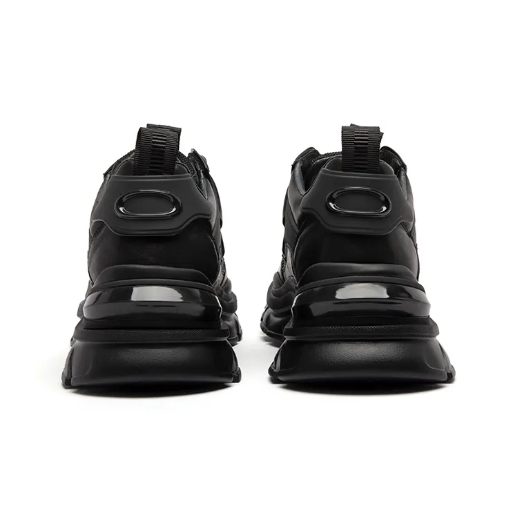 PACO GIL Low-Top Chunky Sneakers Women's Black-3