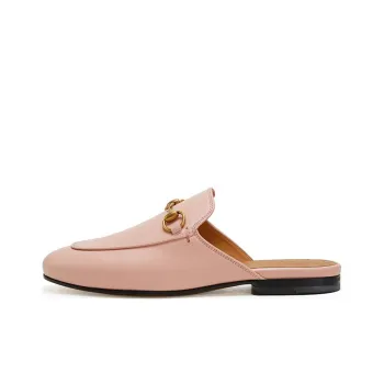 GUCCI Wrap toe Slippers Women's Pink