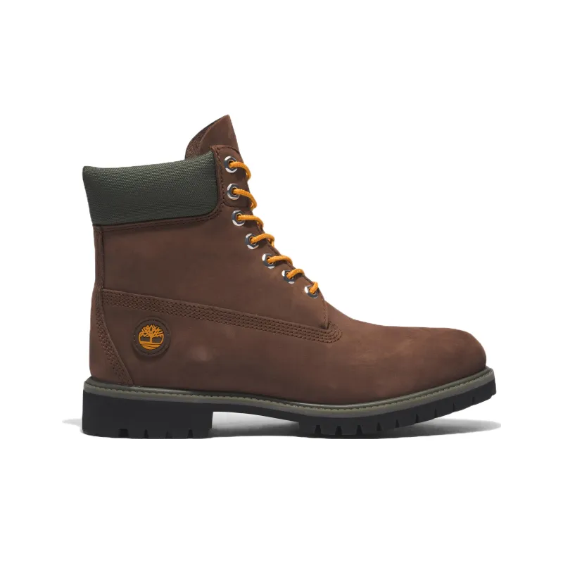 Timberland Premium 6 Inch Waterproof Boots 'Brown Orange'-1