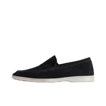 Loro Piana Summer Walk Casual Shoes Men's Black