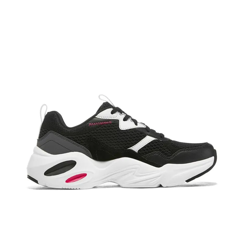 Skechers Stamina Airy LeisureSport Shoes Black/White Women's-1