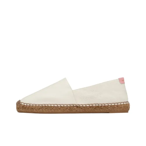 SAINT LAURENT Espadrilles Women's Casual Shoes Women's Low-Top White