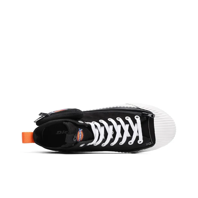 Dickies Slip Resistant, Abrasion Resistant, Lightweight High Top Canvas Shoes Men's Black-2