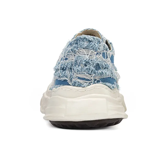 HART DAVIS Slip Resistant Low Top Canvas Shoes Unisex Blue-5