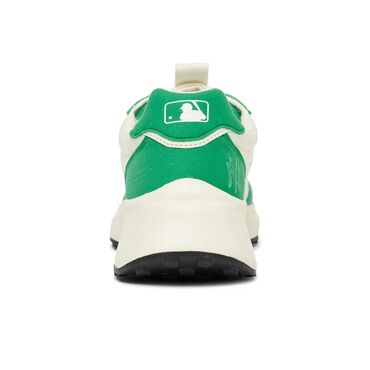 MLB Chunky Jogger Chunky Sneakers Unisex Low Top White/Green-3