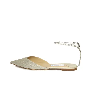 Jimmy Choo Saeda Crystal-embellished Pumps