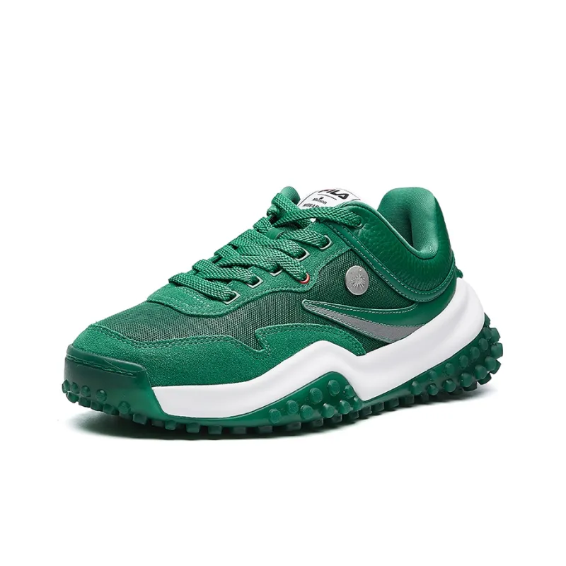 MIHARA YASUHIRO x FILA T1 Cushioned Slip Resistant Lightweight Low Top Chunky Sneakers Men's Green-2