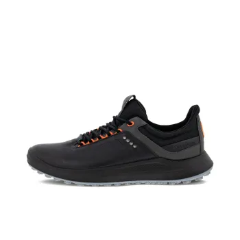 Ecco Cushioning Anti Slip And Wear Resistant Coverage Low Top Casual Shoes Men's Black