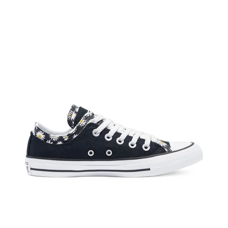 Converse Women's Chuck Taylor All Star Double Upper Low 'Black Floral'-1