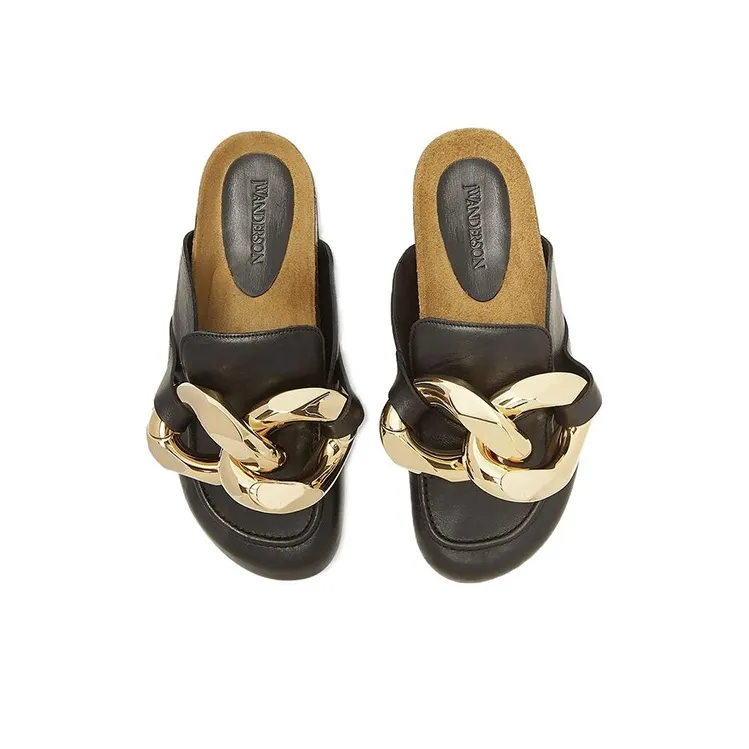 JW Anderson Chain Loafer Mules-2