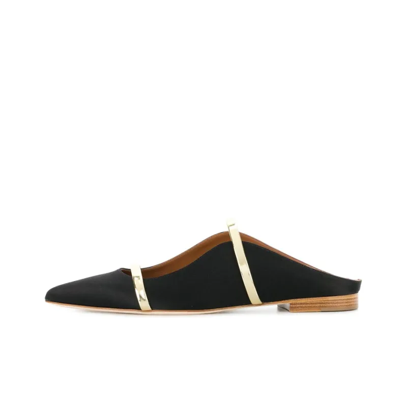 Malone Souliers Maureen Satin Mules-0