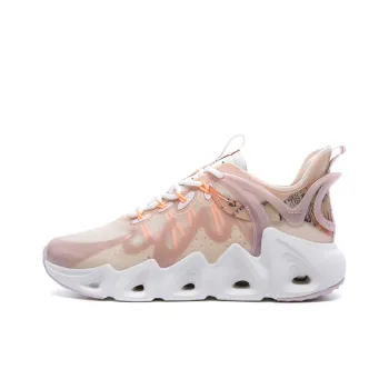 XTEP Red Flame 2.0 Slip Resistant, Abrasion Resistant, Breathable Low Top Chunky Sneakers Women's