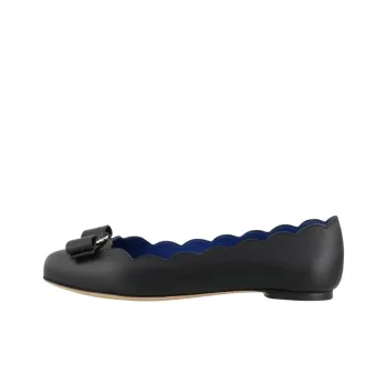 FERRAGAMO Varina Casual Single Shoes Women's Black