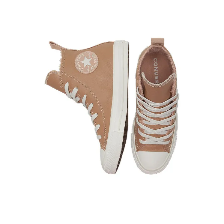 Converse Women's Chuck Taylor All Star High 'Perfect Is Not Perfect Champagne Tan' Women's-3