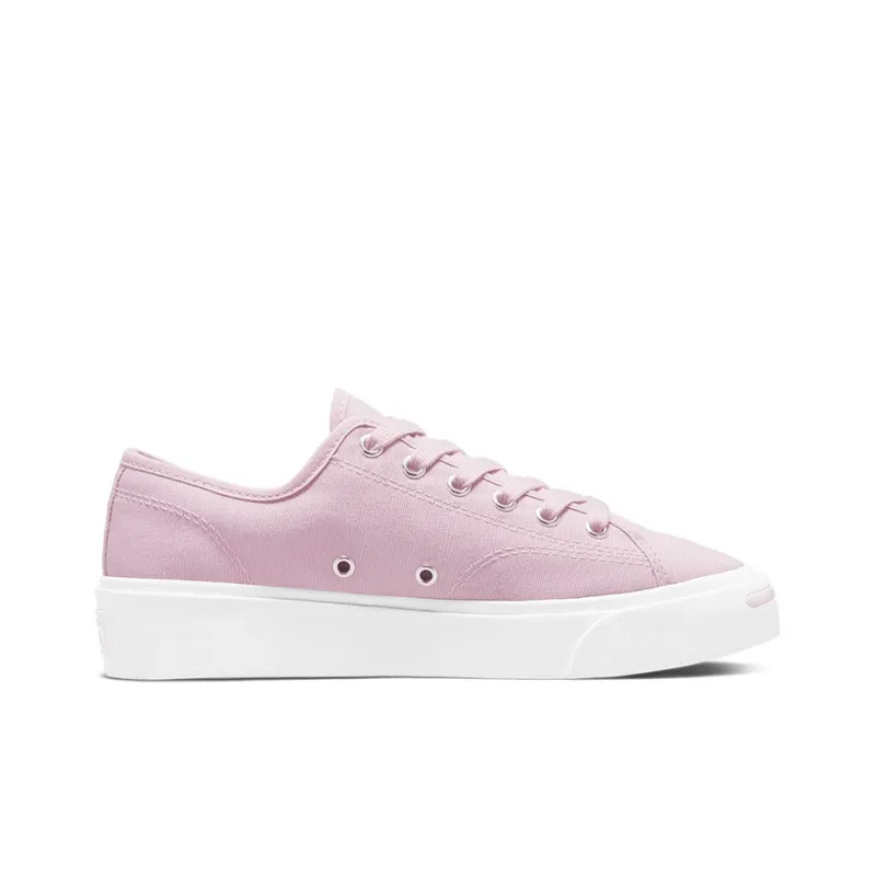 Converse Jack Purcell Jackie Hybrid Texture Low Top Anti-Slip Wear-Resistant Low-Top Canvas Shoes Women's Pink-1