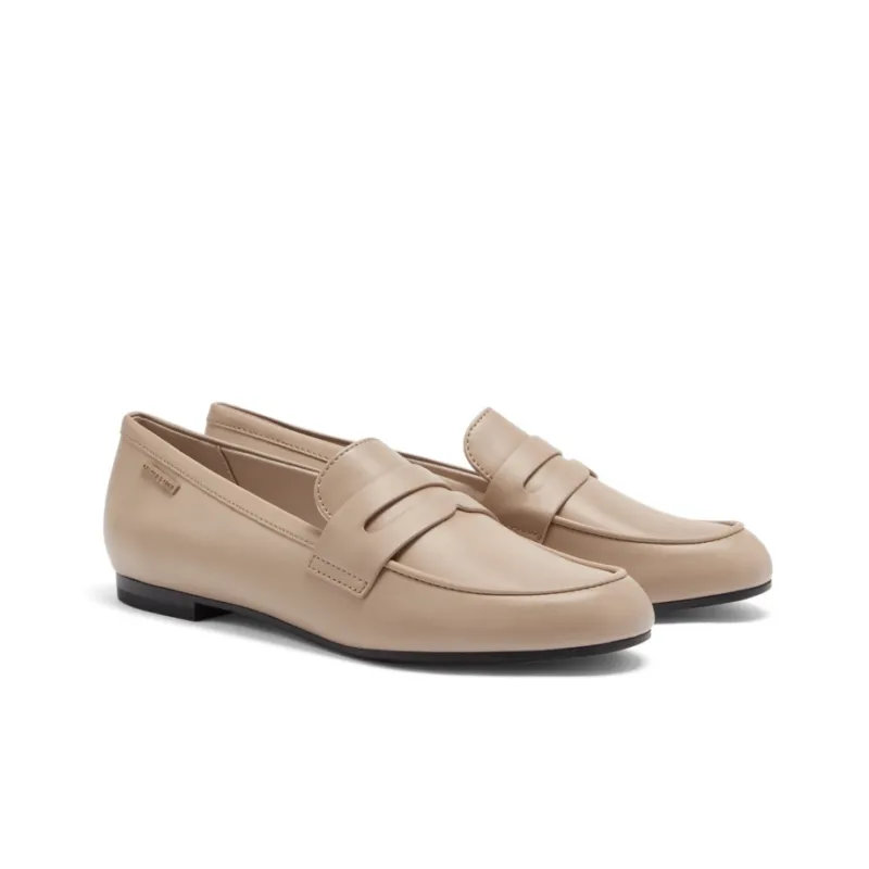 CHARLES&KEITH Women's Casual Shoes Women's Black/Chalk White/Nude Flesh/Mustard Yellow-7