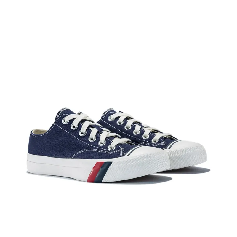 Keds Canvas Shoes Unisex Low Top Navy Blue-3