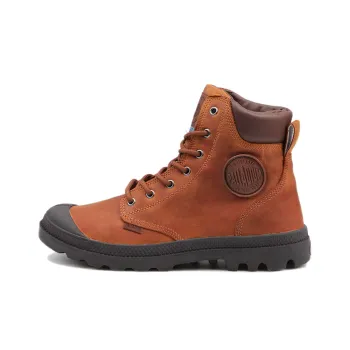 Palladium Pampa Outdoor Boots Unisex High Top Brown
