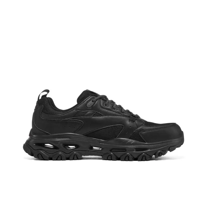 Skechers Catapult Cushioned Anti Slip And Wear Resistant Lightweight Low Top Chunky Sneakers Men's All Black-1