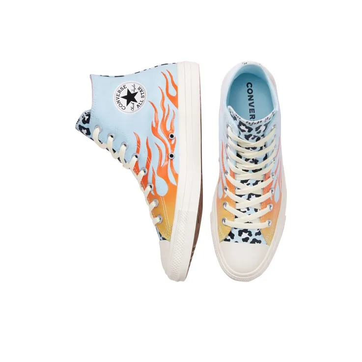 Converse Chuck Taylor All Star Hi Twisted Archive Print Flame-3