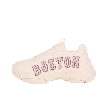 MLB Big Ball Chunky P Boston Anti Slip Wear Resistant Low Top Chunky Sneakers Unisex Pink