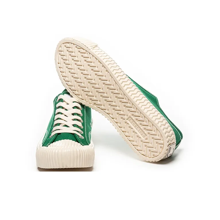Excelsior Canvas Shoes Unisex Low Top Forest Green-2