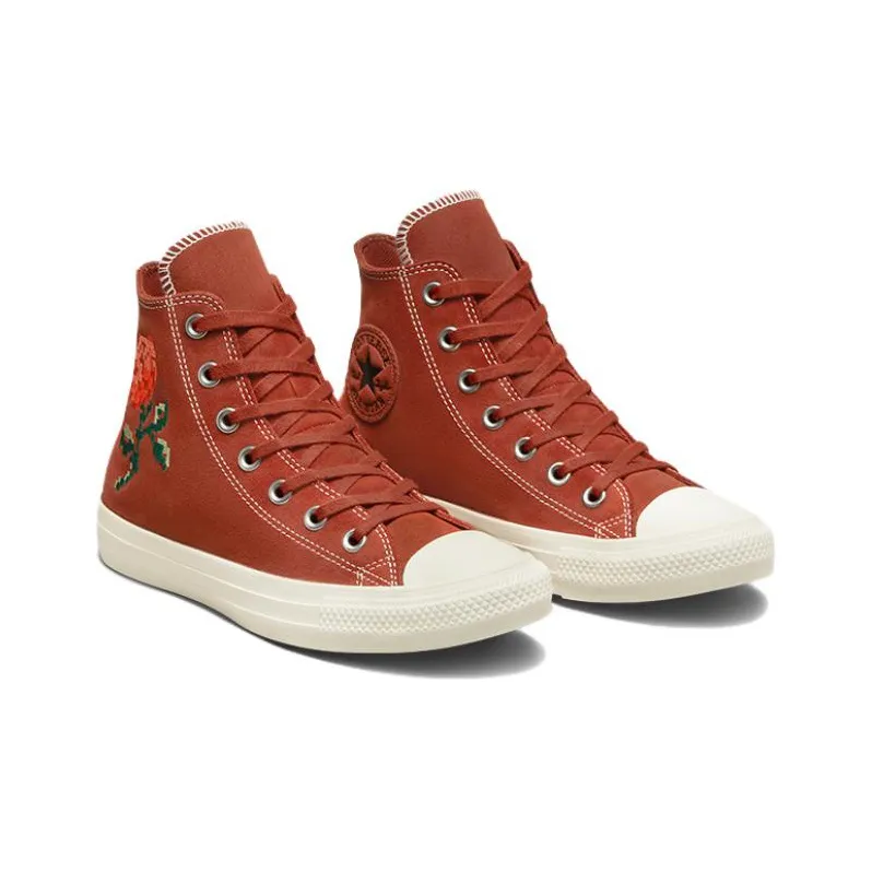 Chuck Taylor All Star Women's Converse High 'Embroidered Roses' Women's-2