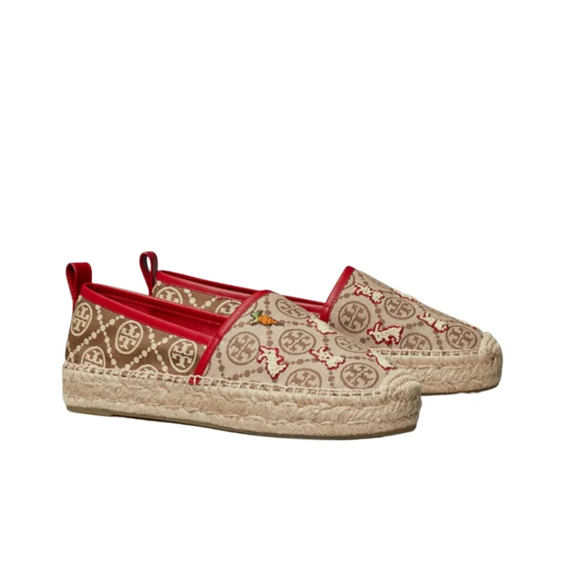 TORY BURCH Espadrilles Women's Beige Year Of The Rabbit Limited-2