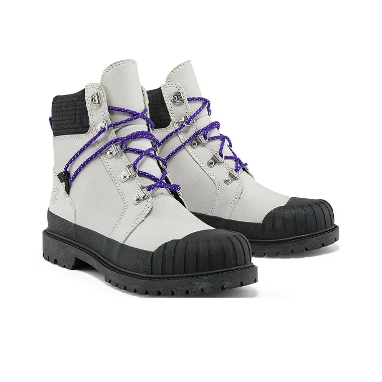 Timberland Heritage Rubber Toe 6 Inch Hiking Boot 'White' Women's-3