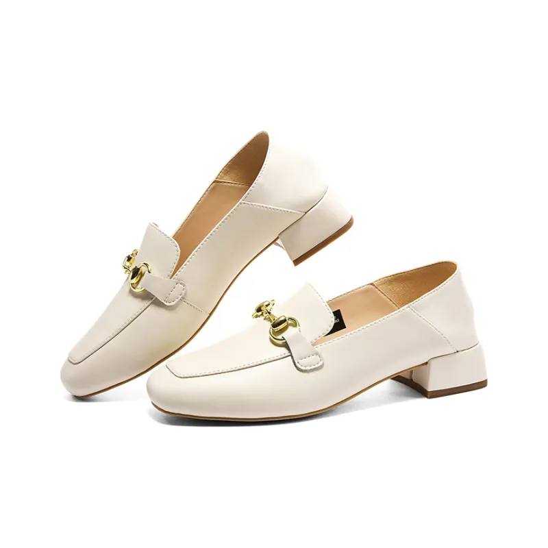 Skechers Block PARTY Ankle Boots Women's Ivory-2